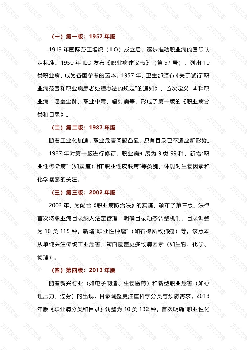 《职业病分类与目录》的前世今生封面图 - 工程文档文档