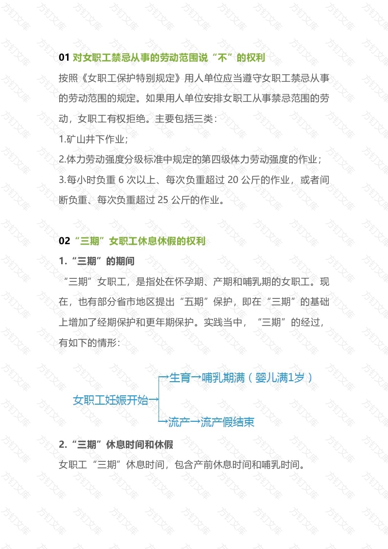 女性职工权益总结封面图 - 工程文档文档