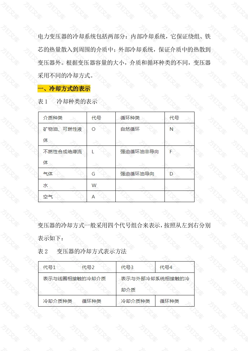 变压器的冷却封面图 - 公共专业文档