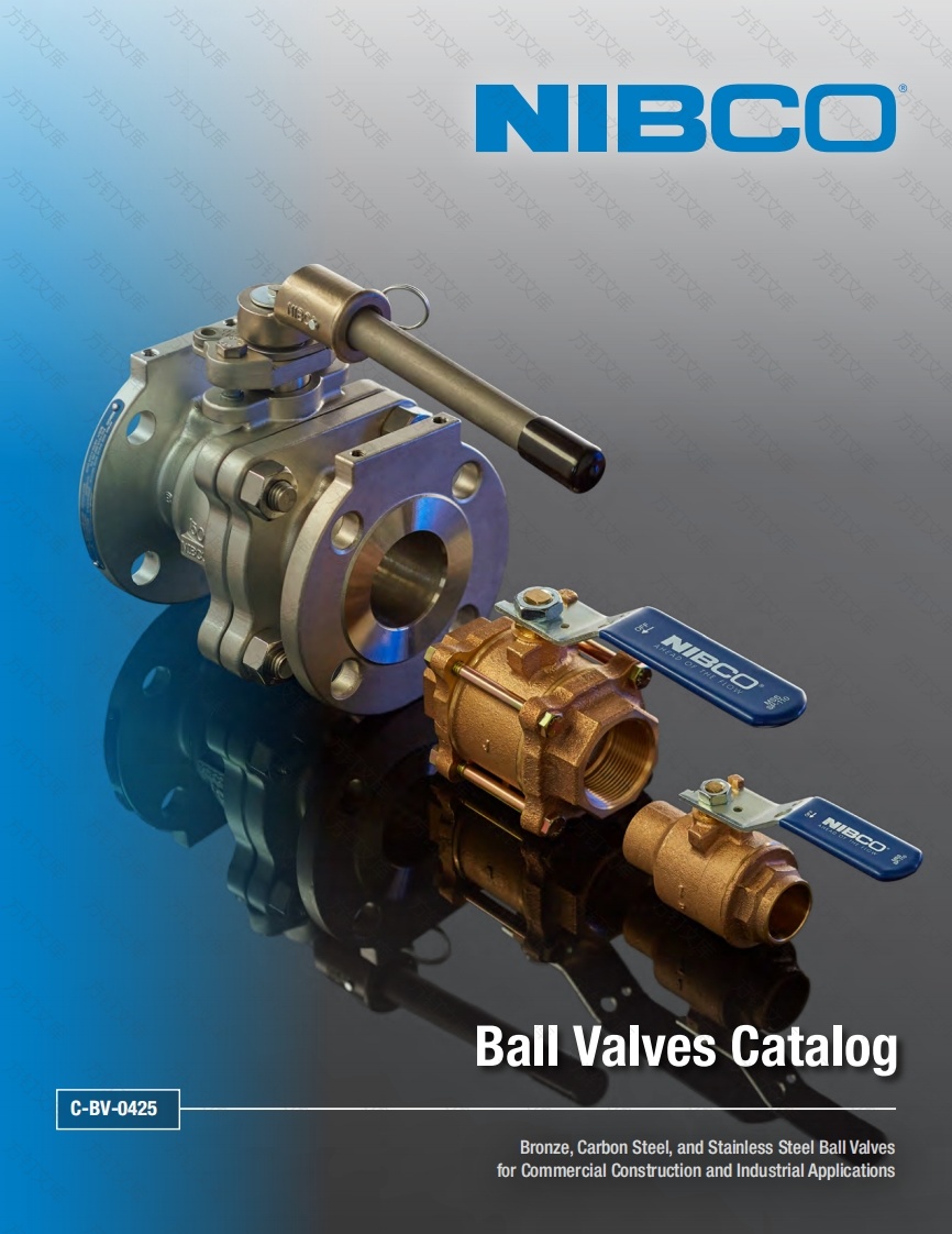 NIBCO - Ball Valve Catalog封面图 - 产品手册文档