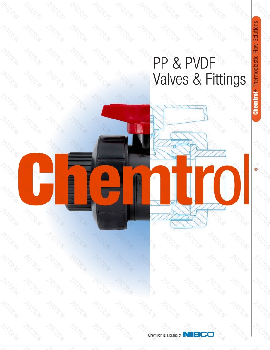 NIBCO - Chemtrol® PP & PVDF Valves & Fittings Catalog封面图 - 产品手册文档