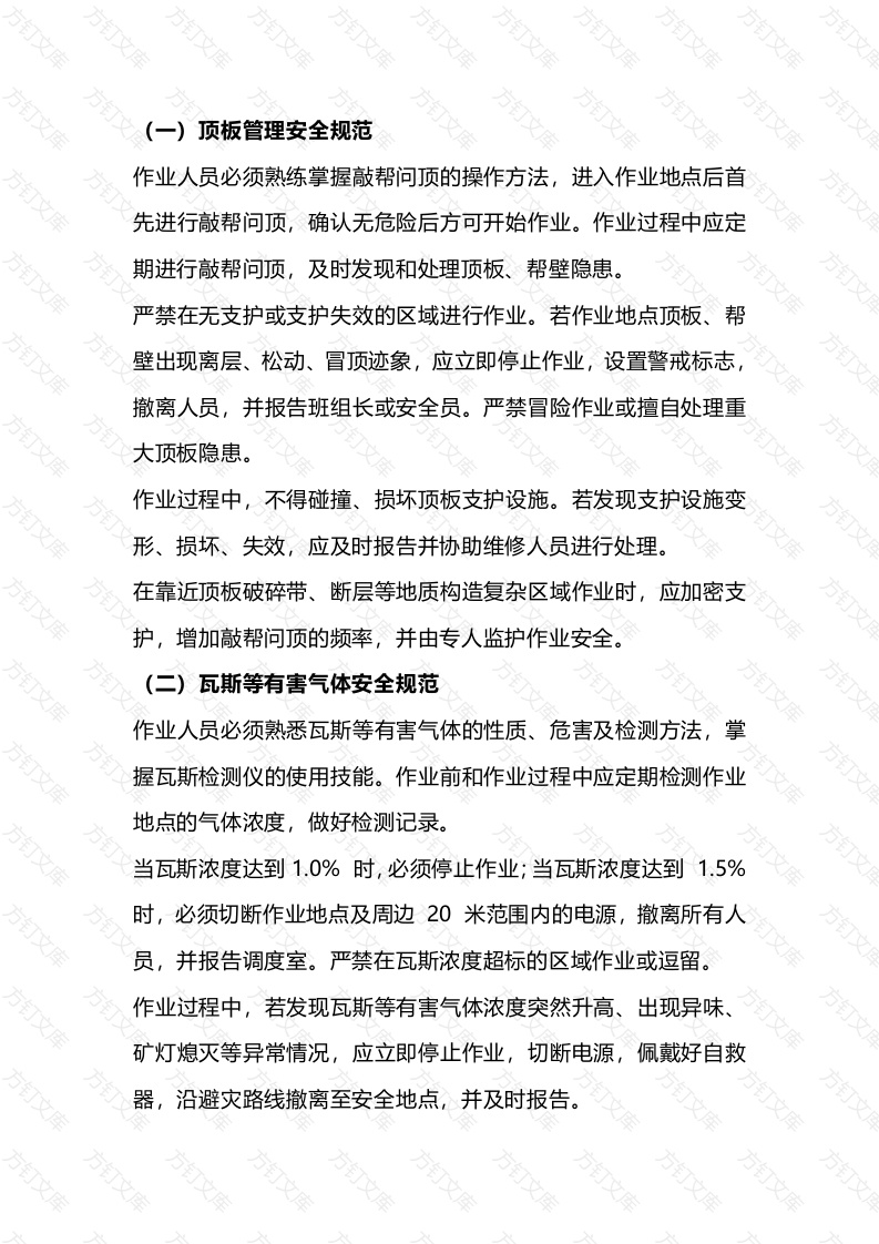 矿山人力装载工安全作业操作规范封面图 - 公共专业文档