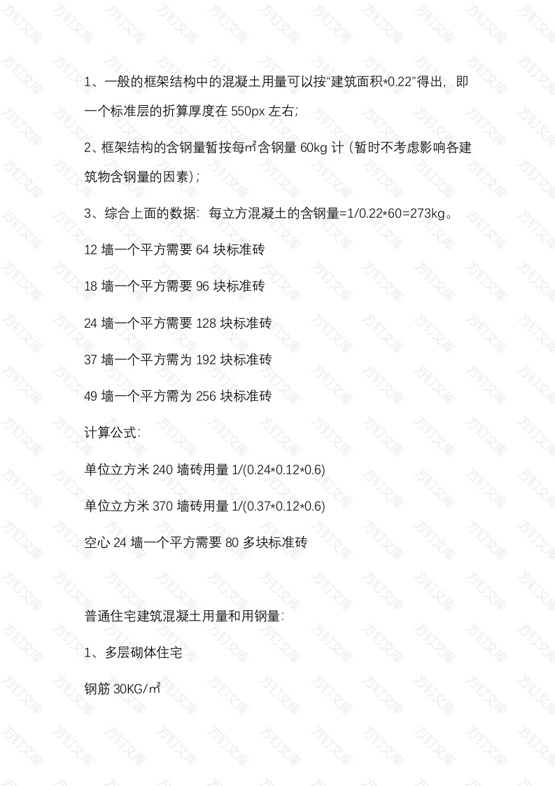 施工员必须掌握的工程数据封面图 - 公共专业文档