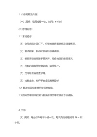 行车设备操作检修规程封面图