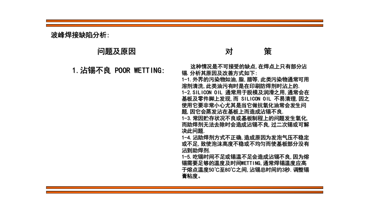 波峰焊接缺陷分析封面图 - 公共专业文档