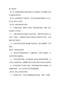 某公司车辆安全管理条例封面图 - 公共专业文档