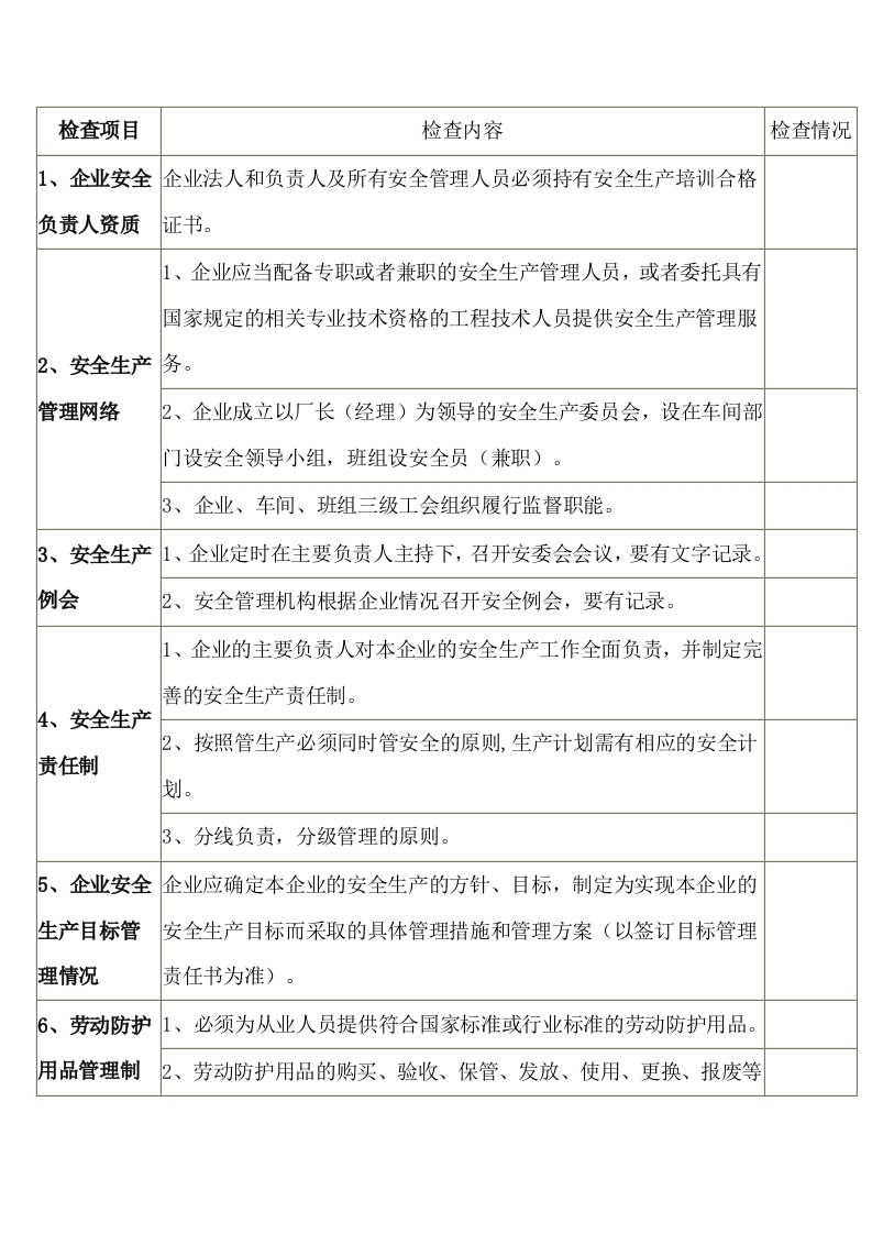 船舶修造行业安全生产检查表封面图 - 公共专业文档