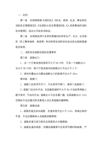 某公司安全疏散设施管理制度封面图 - 公共专业文档